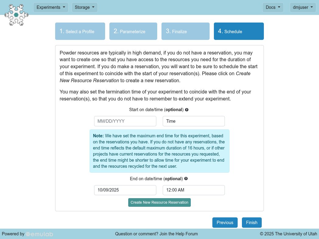 RDZ-in-RDZ Smart Transmitter Experiment End Time