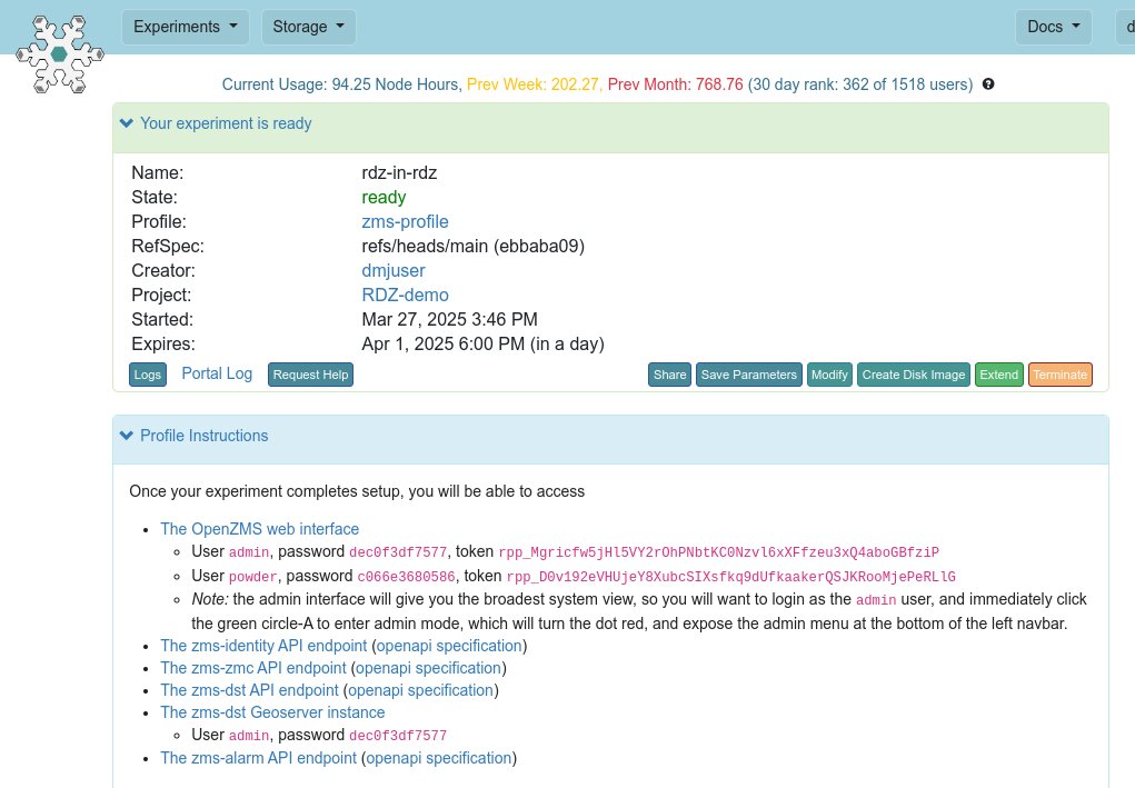 RDZ-in-RDZ Status Page